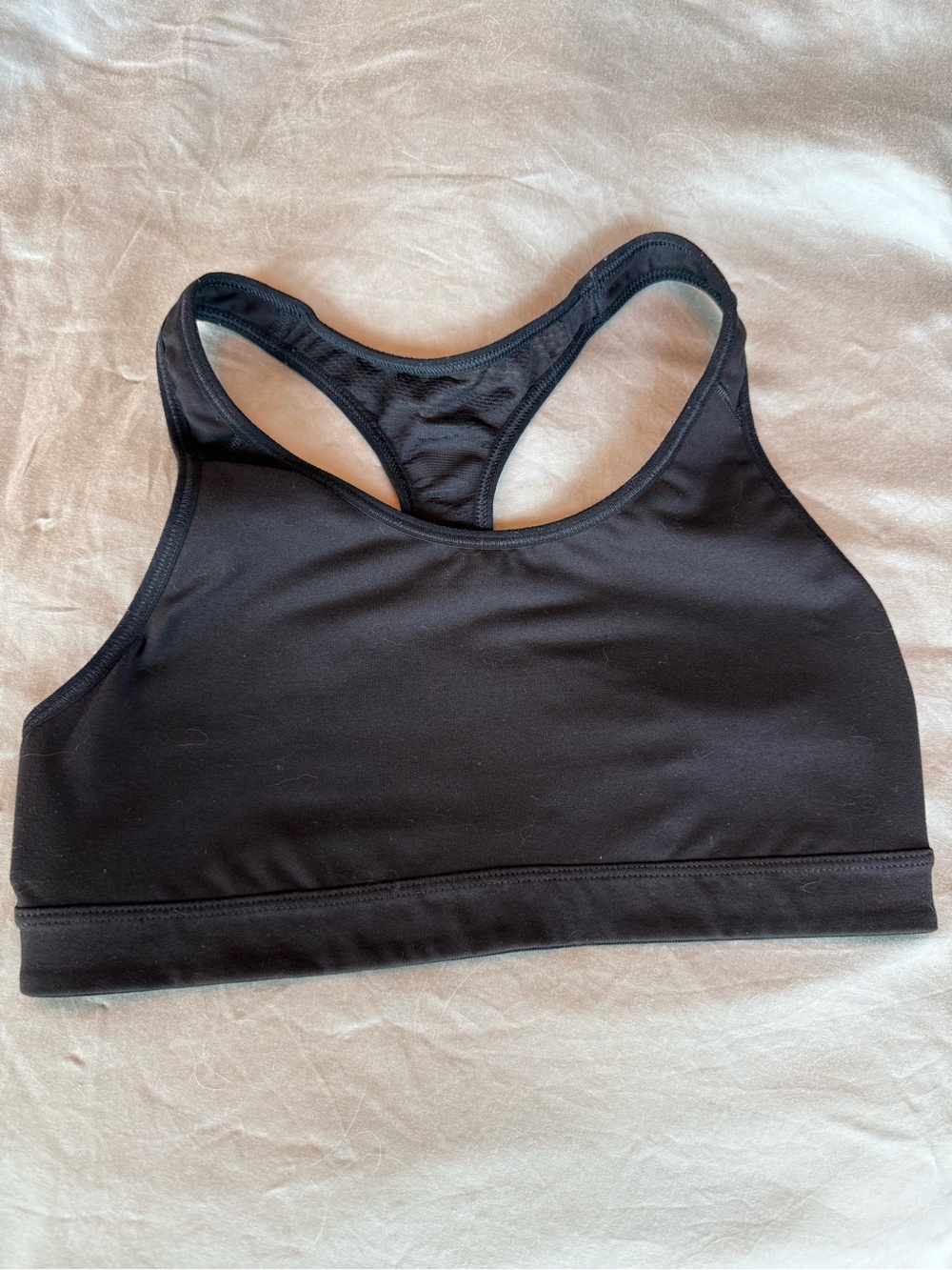 Old Navy Black Racerback Sports Bra